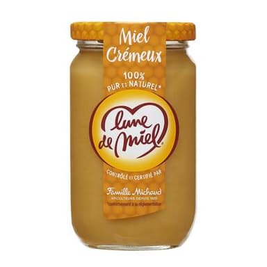 Lune de Miel Miel crémeux, 375g