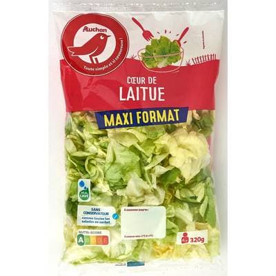 Auchan Coeur de Laitue, 320g