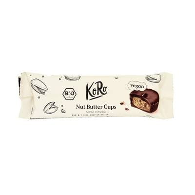 Koro Bouchées Nut Butter Cups pistaches salées bio, 3x13g