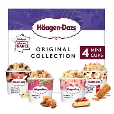 Häagen-Dazs Mini pots original collection, 321g