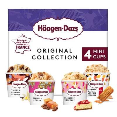 Häagen-Dazs Mini pots original collection, 321g