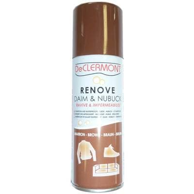 De Clermont Renov Daim Marron en aérosol, 200ml