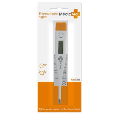 MedicAid Thermomètre digital, 1 thermomètre
