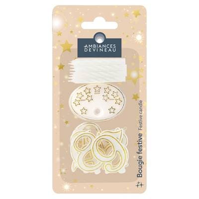 Ambiances Devineau Bougies chiffre 0 à 9, 8 bougies