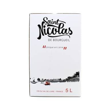 Saint-Nicolas De Bourgueil rouge AOC Vignoble de la Chevallerie, Bag in box 5L