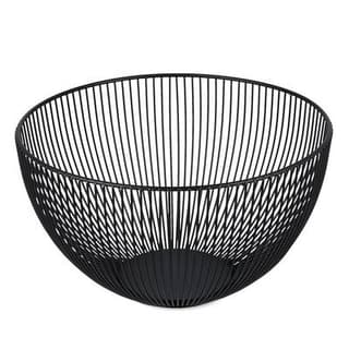 Collection Scala Panier métallique 25,5xH14,5cm noir, 1 pièce