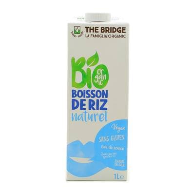 The Bridge Boisson au riz, nature, bio, 1L