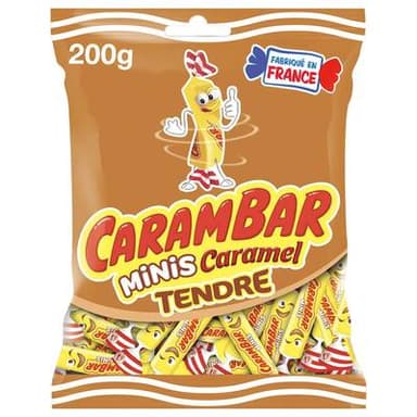Carambar Mini caramel tendre, 200g