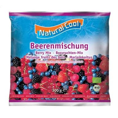 Natural Cool Mélange de fruits des bois entiers bio, 300g