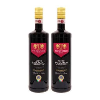 Toscoro Vinaigre balsamique de Modene IGP, Lot de 2x1L