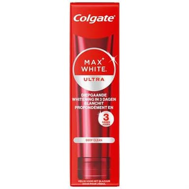 Colgate Dentifrice Nettoyage En Profondeur Ultra Max White, 75ml