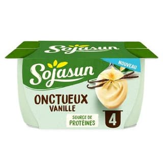Sojasun Dessert au soja et vanille, 4x100g