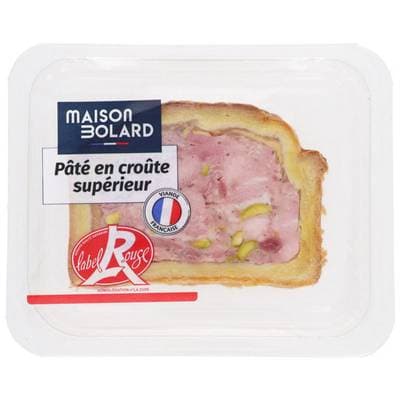 Maison Bolard Pâté en Croute Supérieur Label Rouge, 100g