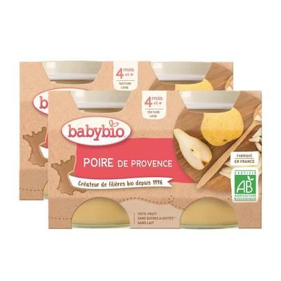 Babybio - Poire Williams Bio Pot Bébé Dès 4 mois