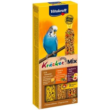 Vitakraft Friandises pour Perruches 3 recettes, 3x30g