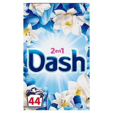 Dash Lessive poudre air frais et fleurs blanches, 2,2kg