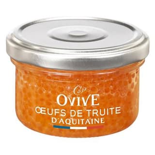 Ovive Oeufs de Truite d'Aquitaine, 80g