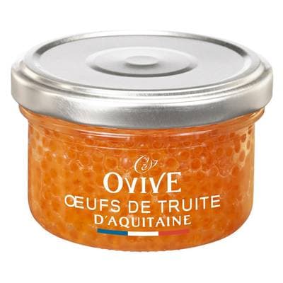 Ovive Oeufs de Truite d'Aquitaine, 80g