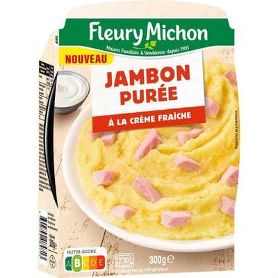 Fleury Michon Jambon Purée à la Crème Fraîche, 300g
