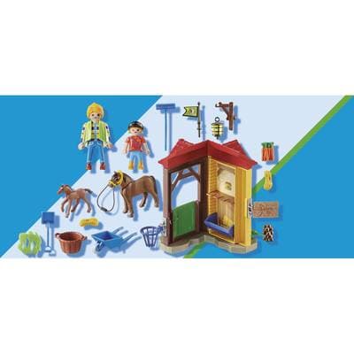 4008789705013 - PLAYMOBIL® Country - Starter pack Box et poneys