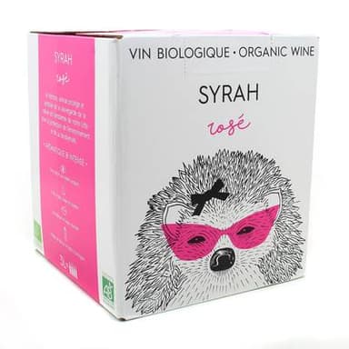 Vin De France rosé Hérisson Bio, Bag in box 3L
