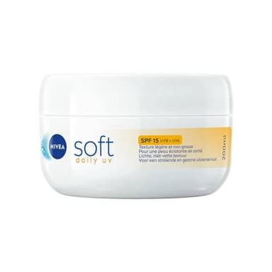 Nivea Crème Visage Corps Mains Spf 15, 200ml