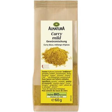 Alnatura Curry Doux Bio, 60g