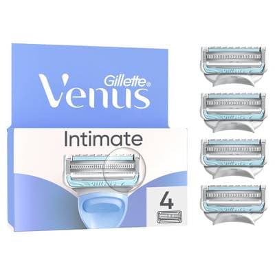 Gillette Venus Lames de Rasoir Intimate pour le Maillot, 4 lames