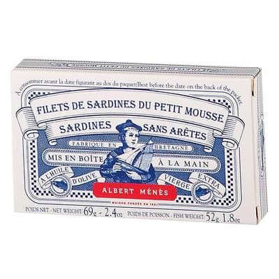 3162900057113 - Albert Ménès - Filets de Sardines sans peau et sans arête du Petit Mousse