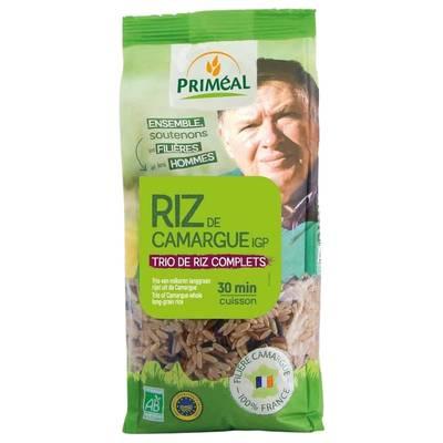 Priméal - Trio de riz de Camargue IGP long complets bio