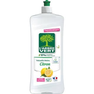 L'arbre Vert Liquide vaisselle citron, 750ml