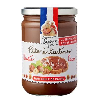 Lucien Georgelin Pate à Tartiner Noisette, 600g