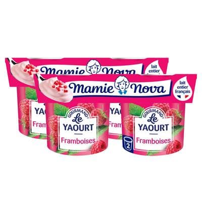 Mamie Nova Gourmand Framboise, Lot de 2 - 2x150g