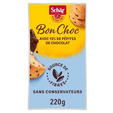 Schär 2 brioches aux pépites de chocolat Bon choc sans gluten, 2x110g