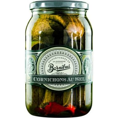 Bornibus Cornichons au sel, 450g