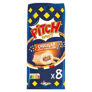Pasquier Pitch Crousti Choco, 8 briochettes - 300g