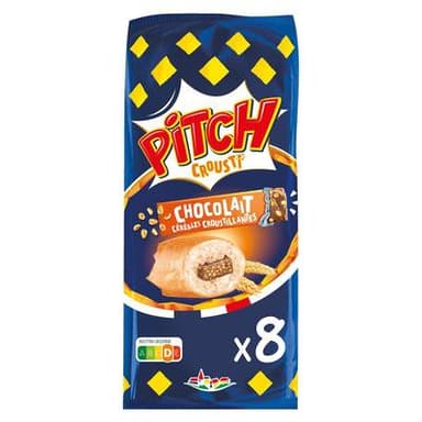 Pasquier Pitch Crousti Choco, 8 briochettes - 300g