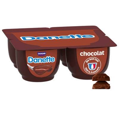 Danette Crème Dessert Chocolat, 4x125g