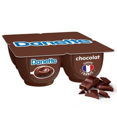 Danette Crème Dessert Chocolat, 4x125g