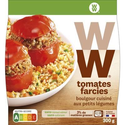 WW - Tomates Farcies et Boulghour Cuisinés