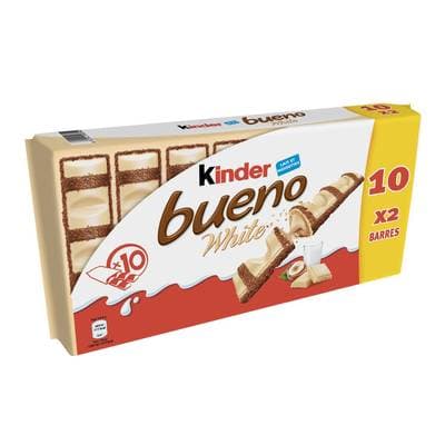 Kinder Bueno White, 10x2 barres - 390g