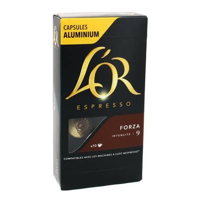 L'or Espresso - Café Forza intensité 9