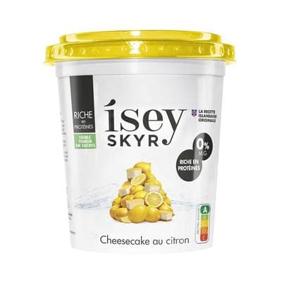 Isey Skyr Cheesecake au Citron 0%mg, 400g