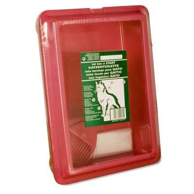 Bac à Litière pour Chat avec rebord + Pelle
