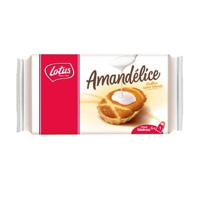 Lotus Amandélice Moelleux saveur amande, Cake au amande, 312g