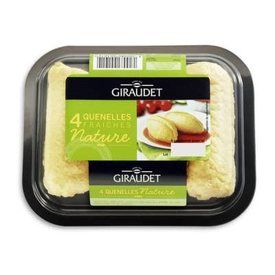 Giraudet Quenelles Nature, 4x50g