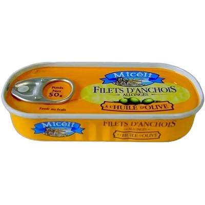 Miceli Filets d'Anchois à l'Huile d'Olive, 32g