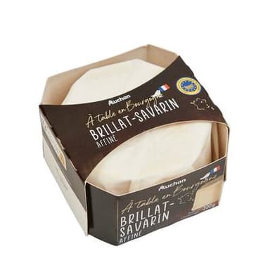 Auchan Terroir Brillat-Savarin affiné IGP, 200g
