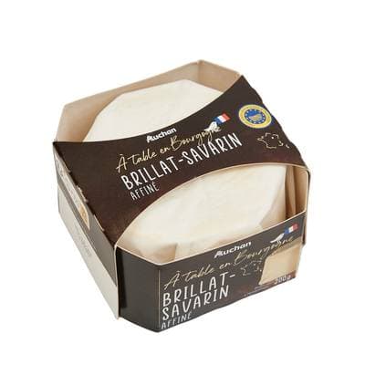 Auchan Terroir Brillat-Savarin affiné IGP, 200g