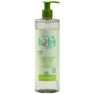 Auchan Baby Bio Eau nettoyante micellaire bio, 500ml